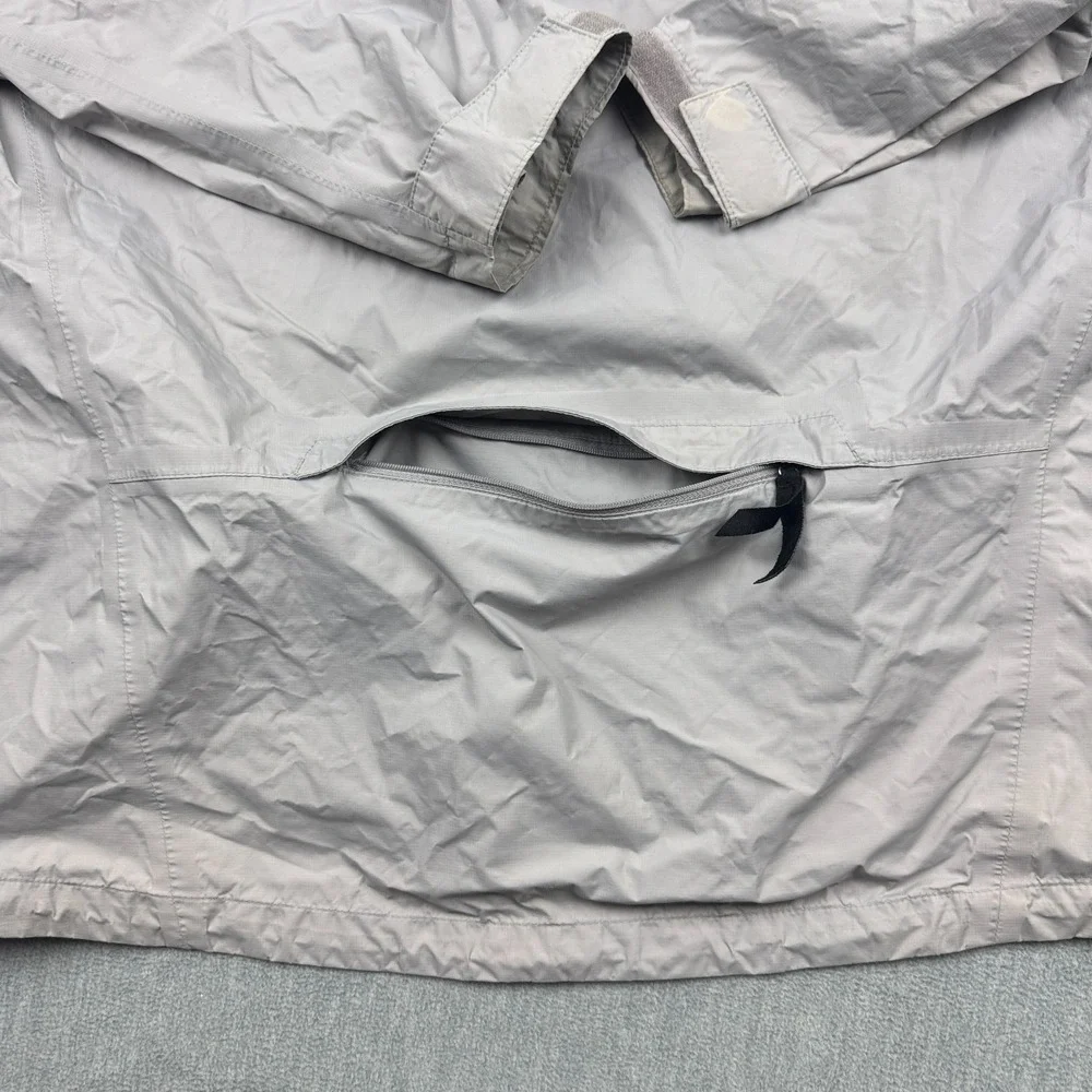 The North Face Jacket Mens Extra‎ Large Gray 1/2 Zip Hyvent DT Windbreaker Coat